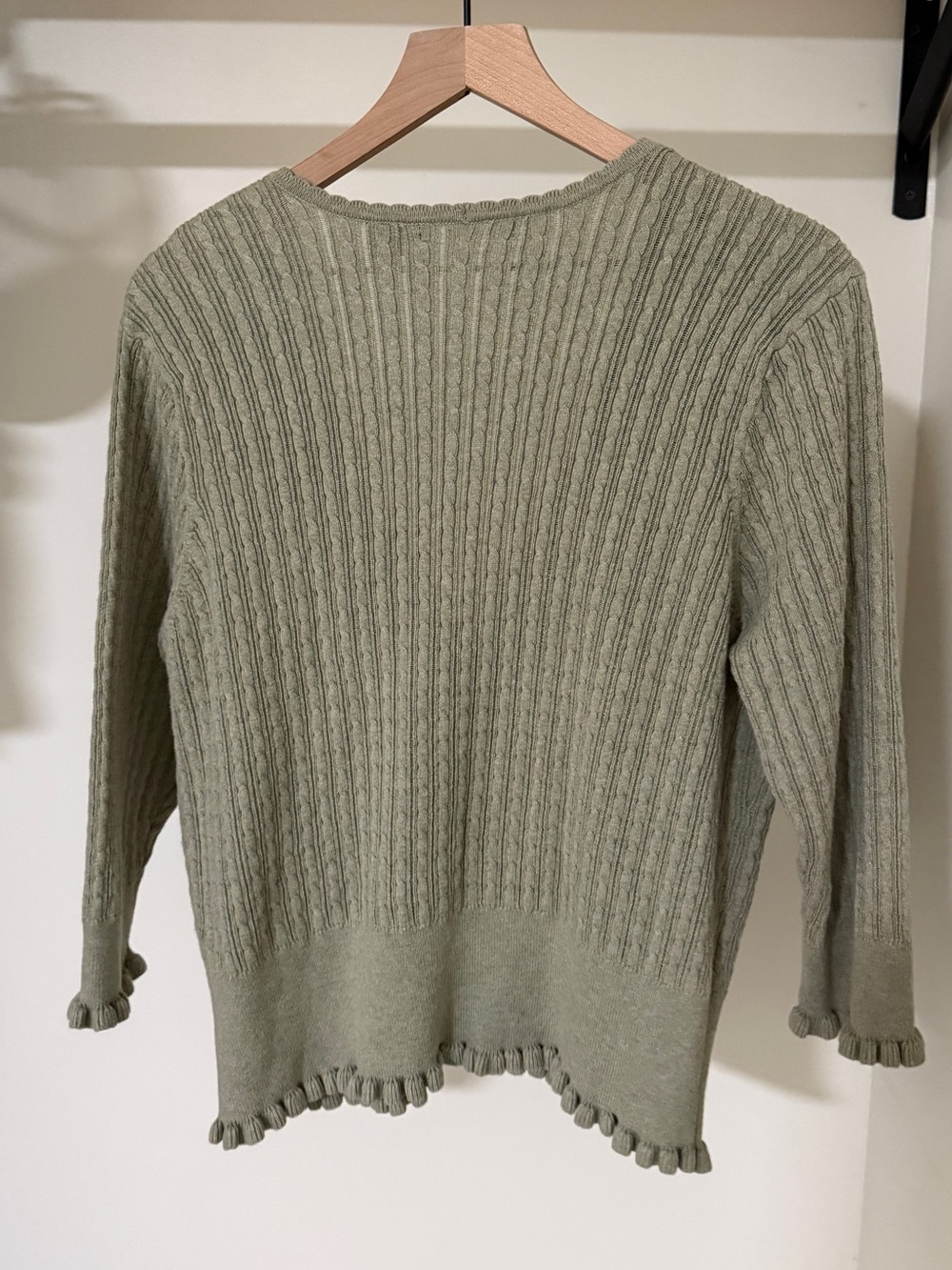 Women’s Muted Sage Sweater - Picture 4 of 4